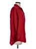 Babaton Solid Red Long Sleeve Button-Down Shirt Size S - photo 4