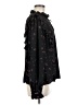 CeCe 100% Polyester Black Long Sleeve Blouse Size M - photo 4