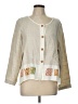 Assorted Brands 100% Linen Ivory Jacket Size L - photo 1