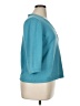 Cj Banks 100% Cotton Teal Pullover Sweater Size 0X - photo 4