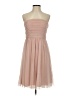 Ann Taylor 100% Polyester Pink Cocktail Dress Size 2 - photo 1