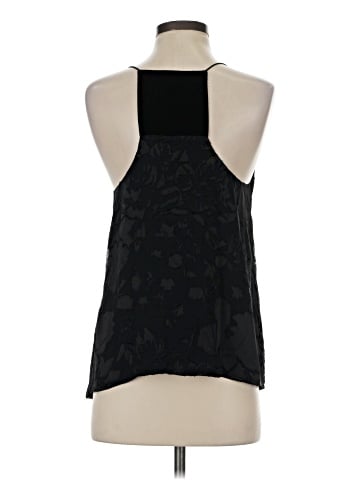 Charles Henry Sleeveless Silk Top (view 2)