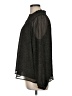 Ann Taylor LOFT 100% Polyester Black Long Sleeve Blouse Size M - photo 5