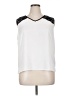 Simply Styled 100% Polyester White Sleeveless Top Size XL - photo 1
