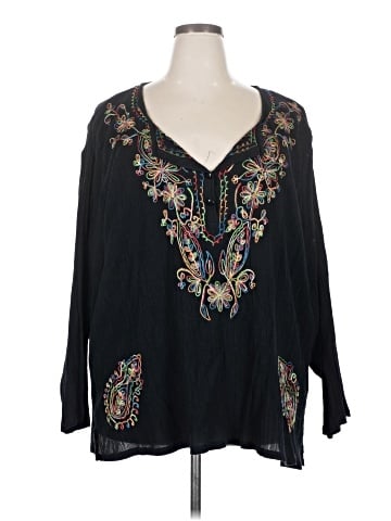 Bill Blass 3/4 Sleeve Blouse (view 1)
