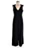 HD in Paris 100% Polyester Solid Black Jumpsuit Size 8 - photo 1