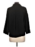 Zara Black 3/4 Sleeve Button-Down Shirt Size M - photo 2
