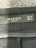 Mango Solid Black Dress Pants Size 6 - photo 4