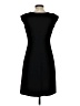 Talbots 100% Polyester Solid Black Casual Dress Size 4 (petite) - photo 2