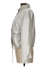 Ann Taylor LOFT 100% Lyocell Solid Silver Jacket Size L - photo 5