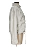 Ann Taylor LOFT 100% Lyocell Solid Silver Jacket Size L - photo 4