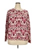 Croft & Barrow 100% Acrylic Paisley Pink Pullover Sweater Size 2X - photo 1