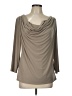 Grace Gray 3/4 Sleeve Top Size L - photo 1