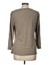 Grace Gray 3/4 Sleeve Top Size L - photo 2