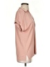 Reiss Pink Short Sleeve Blouse Size S - photo 4