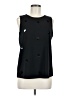 Ann Taylor Black Sleeveless Blouse Size M - photo 1