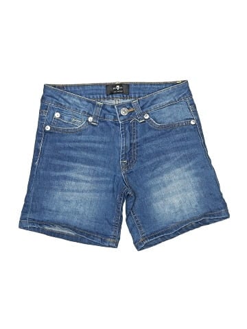 7 For All Mankind Denim Shorts (view 1)