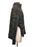 Aqua Tweed Gray Turtleneck Sweater Size S - photo 4