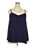 Torrid 100% Polyester Blue Sleeveless Blouse Size 2X Plus (2) - photo 1