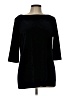 John Roberts Black 3/4 Sleeve Top Size 10 (petite) - photo 1