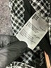 Alfani Houndstooth Black Casual Pants Size 14W - photo 5