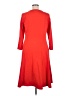 Lands' End Solid Red Casual Dress Size XL - photo 2