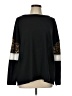 First Love Animal Print Black Pullover Sweater Size Lg - Lg - photo 1
