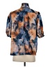Susan Graver 100% Polyester Blue Short Sleeve Blouse Size S - photo 2