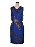 ETRO Graphic Blue Cocktail Dress Size EU (IT) 42 / US 6 - photo 1