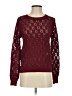 Allie Rose 100% Recycled Polyester Burgundy Pullover Sweater Size S - photo 1