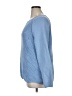 Talbots Chevron-herringbone Blue Pullover Sweater Size XL - photo 5