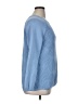 Talbots Chevron-herringbone Blue Pullover Sweater Size XL - photo 4
