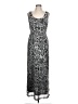 Chico's Animal Print Silver Cocktail Dress Size Sm (0.5) - photo 1