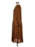 Shein Animal Print Brown Casual Dress Size 6 - photo 5