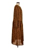 Shein Animal Print Brown Casual Dress Size 6 - photo 4