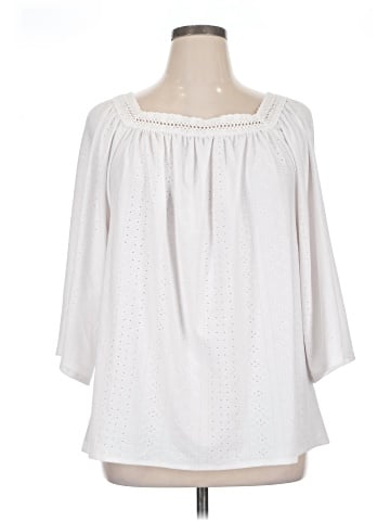 Adrienne Vittadini 3/4 Sleeve Blouse (view 1)