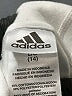 Adidas White Track Jacket Size 14 - photo 3
