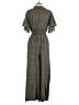 Max Studio Chevron-herringbone Gray Jumpsuit Size M - photo 2