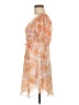 Simplee 100% Polyester Paisley Orange Cocktail Dress Size M - photo 5