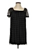 Kensie 100% Silk Black Short Sleeve Silk Top Size 2 - photo 1