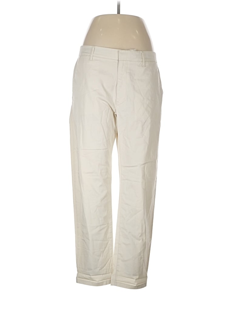 Pre-owned Jcrew Casual Pants In Ivory