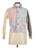 Ghanda Color Block Gray Jacket Size 8 - photo 1