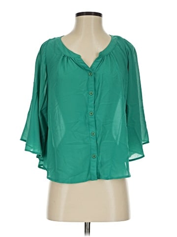 Chloe K Short Sleeve Blouse (view 1)