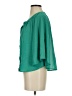 Chloe K 100% Polyester Green Short Sleeve Blouse Size XS - photo 5