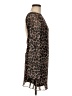Shein Animal Print Brown Cocktail Dress Size 8 - 10 - photo 4