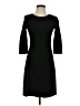 Theory Solid Black Casual Dress Size 4 - photo 1