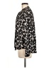 Gap 100% Polyester Black Long Sleeve Blouse Size M - photo 5
