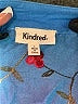 Kindred 100% Polyester Blue 3/4 Sleeve Blouse Size L - photo 7