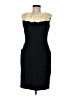Taylor Solid Black Cocktail Dress Size 6 - photo 1