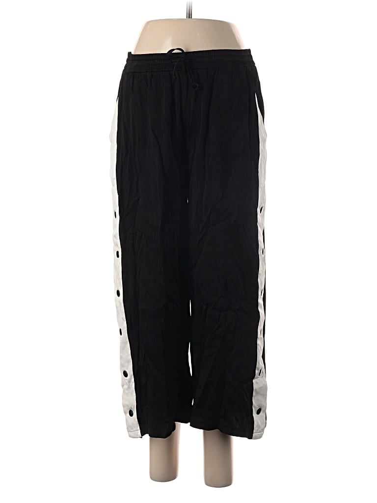 Pre-owned Gold Hawk Track Pants In Black